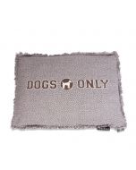 Lex & Max Hondenkussen Dogs Only Taupe - Boxbed - 120 x 80cm